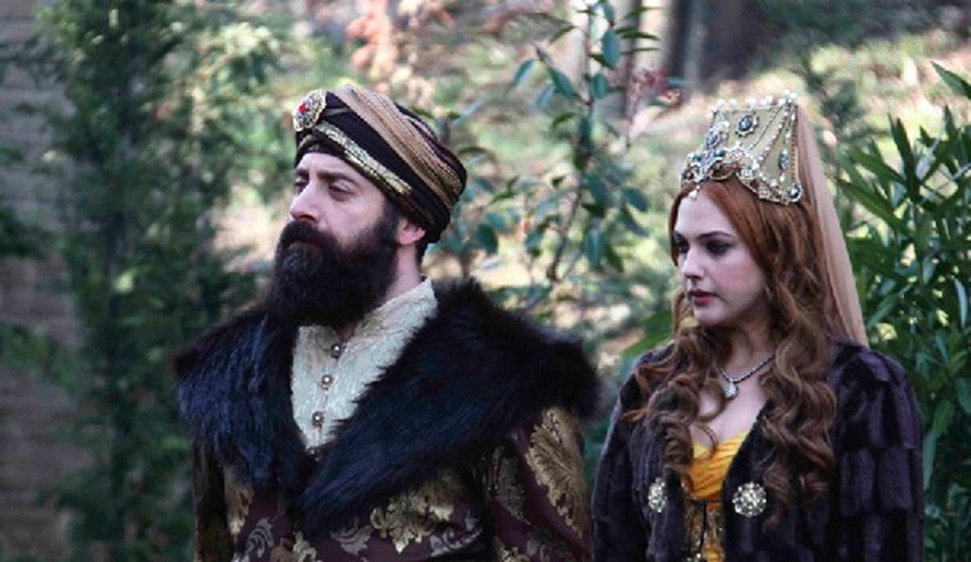 Османският сериал 8222 Великолепният век 8220 представящ любовта между султан Сюлейман Великолепни